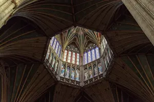 Historic British Architecture Impressions: Interior View of Ely Cathedral