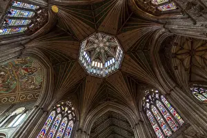 Historic British Landmark Impressions: Interior View of Ely Cathedral
