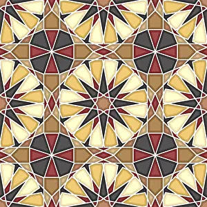 Geometric Ornamentation Impressions: Islamic geometric seamless vector pattern