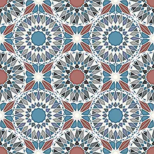 Seamless Vector Art Impressions: Islamic geometric seamless vector pattern