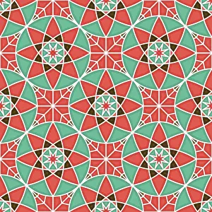 Geometric Ornamentation Impressions: Islamic geometric seamless vector pattern