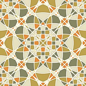 Seamless Vector Art Impressions: Islamic geometric seamless vector pattern