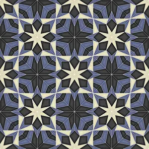 Seamless Vector Art Impressions: Islamic geometric seamless vector pattern