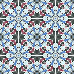 Seamless Vector Art Impressions: Islamic geometric seamless vector pattern