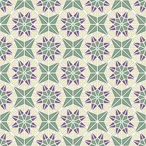 Seamless Vector Art Impressions: Islamic geometric seamless vector pattern
