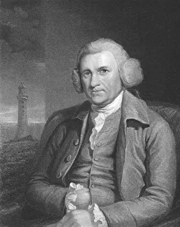 Civil Engineering History Impressions: John Smeaton (1724-1792) on engraving from the 1800s