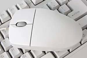 Computer Hardware Impressions: Keyboard and the mouse for a computer