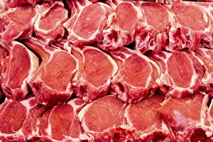 Raw Lamb Meat Impressions: Lamb cutlets