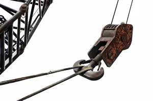 Industrial Work Equipment Impressions: A lifting hook