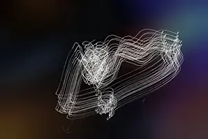 Long Exposure Road Traffic Impressions: Light traces, patterns