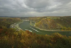 UNESCO World Heritage Site Rhine Impressions: Loreley view, Loreley view