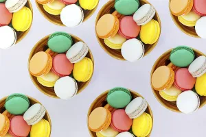 Food Photography Backgrounds Impressions: Macarons background