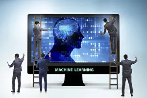 Machine Learning Concept Impressions: Machine learning concept as modern technology