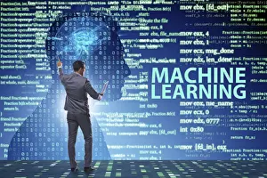 Machine Learning Concept Impressions: Machine learning concept as modern technology