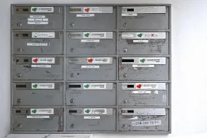 Urban Residential Buildings Impressions: Mailboxes