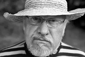 Monochrome Portrait Impressions: Man with a beard