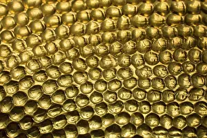 Metal Background Texture Impressions: Metal surface as a background texture pattern