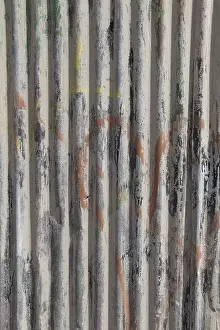 Uninhabited Metal Surfaces Impressions: Metal surface as a background texture pattern