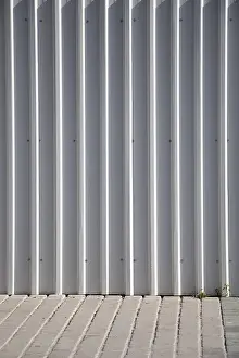 Deserted Metal Background Impressions: Metal surface as a background texture pattern