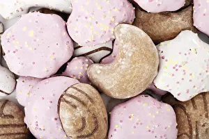 Christmas Cookie Varieties Impressions: Mixture of gingerbread biscuits
