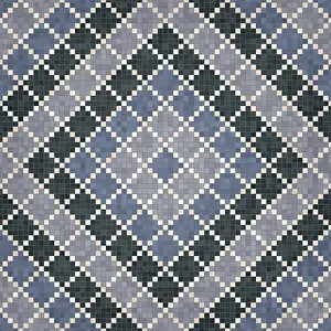 Abstract Mosaic Pattern Impressions: Mosaic tiles background, seamless vector pattern