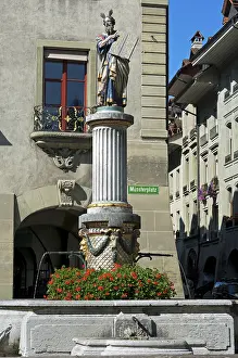 Christian Statue Europe Impressions: Moses with the 10 Commandments