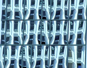 Digital Composing Techniques Impressions: Mounting of a window reflection, full size