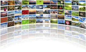 Copyspace Image Impressions: Multimedia background with copyspace