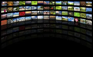 Copyspace Image Impressions: Multimedia background with copyspace