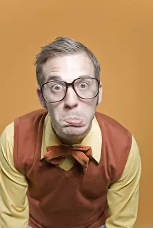 Bizarre Facial Expression Impressions: Nerd, face