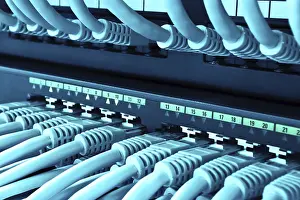 Digital Communication Systems Impressions: Network LAN patch panel Network LAN patch panel