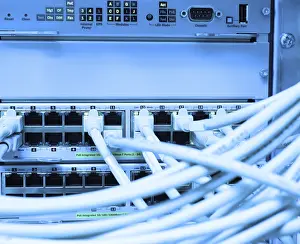 Data Exchange Technology Impressions: Network LAN patch panel Network LAN patch panel