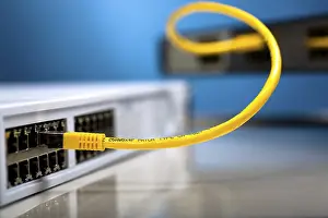 Local Area Network Setup Impressions: Network switches and patch cables