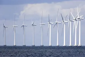 Alternative Power Generation Impressions: Off-shore windmill generators