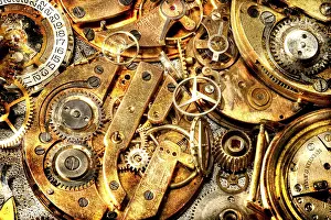 Old Clockwork Germany Impressions: Old clockwork, Germany