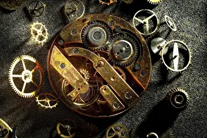 Old Clockwork Germany Impressions: Old clockwork, Germany