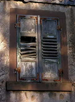 Deserted Window Impressions: Old shutter