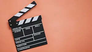Hollywood Studio Shot Impressions: Open clapperboard