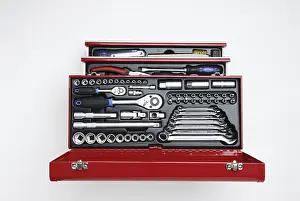 Studio Shot Tools Impressions: Open toolbox, view from above