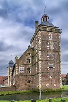 Historic German Castles Impressions: Outer bailey in castle Raesfeld