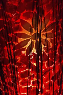Decorative Item Photography Impressions: Paper lantern with pattern in detail