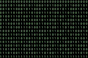 Dark Background Design Impressions: Pattern with binary code on dark background