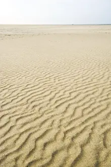 Beach Landscape Photography Impressions: Pattern in the sand at the beach