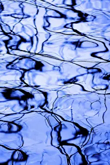 Reflections On Water Impressions: Patterns reflected on a water surface
