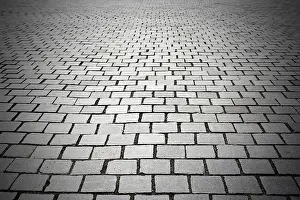 Deserted Asphalt Road Impressions: Pavement surface