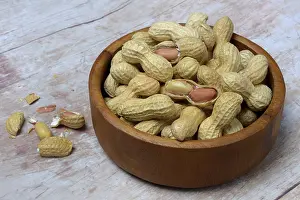 Studio Shot Nature Photography Impressions: Peanuts in shell, Germany