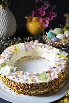 Sweet Breakfast Ideas Impressions: Perfect cake wreath for the Easter table