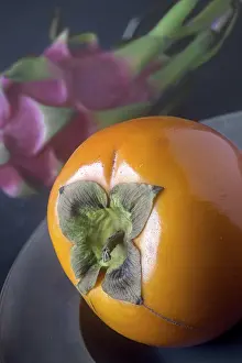 Tropical Fruit Photography Impressions: Persimmon