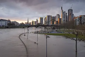 Frankfurt Flooding Impressions: After persistent rainfall