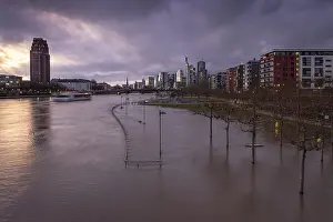 Frankfurt Flooding Impressions: After persistent rainfall